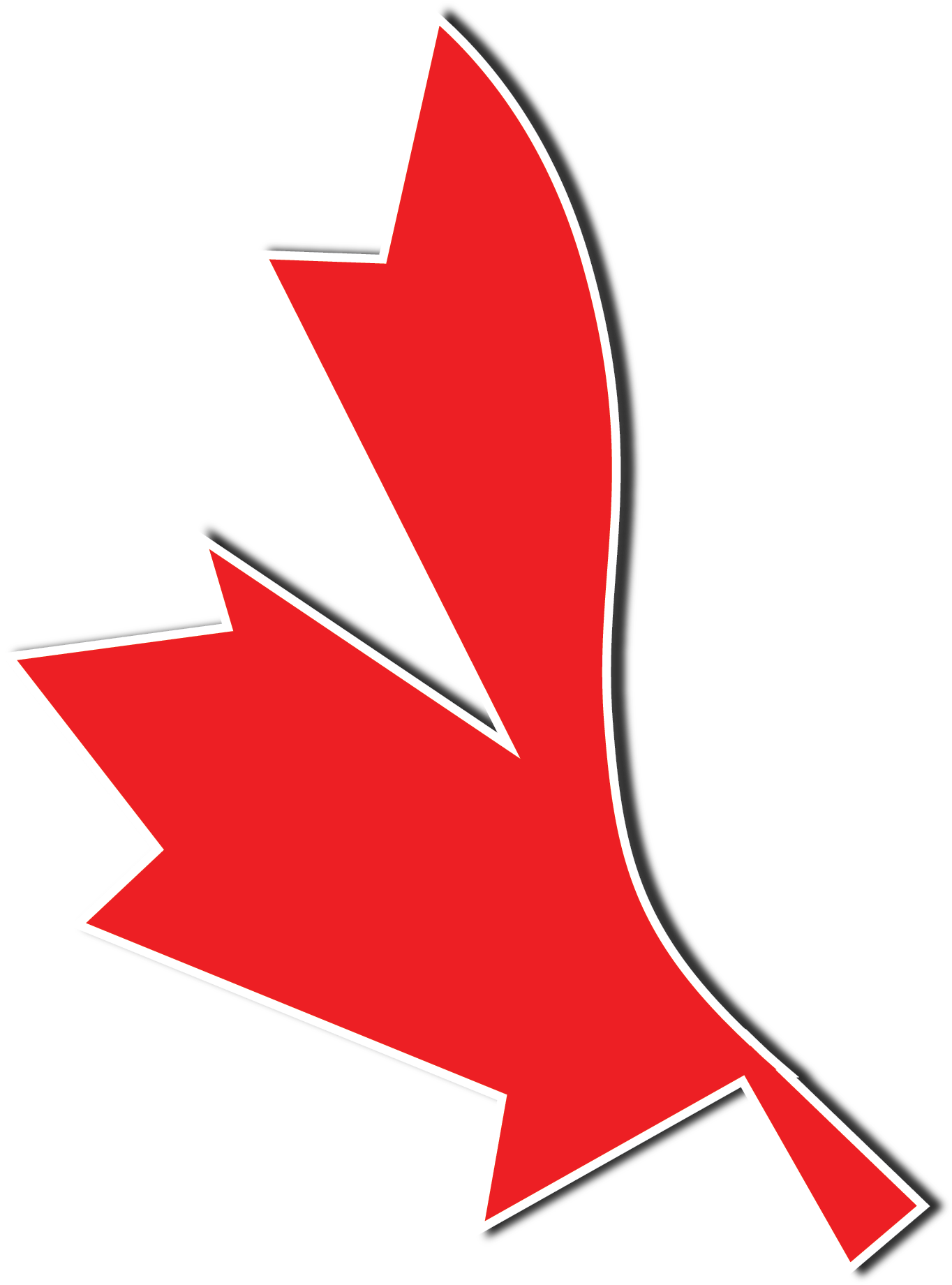Logo - Half Maple Leaf Logo (1368x1850)