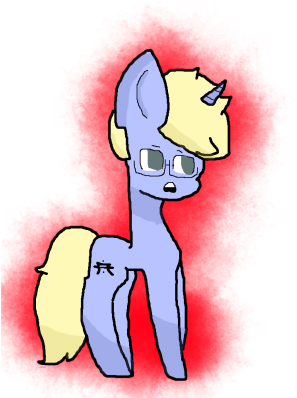 My Babe As A Horse - Cartoon (400x397)