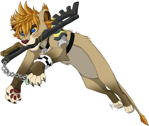 Ventus By Kaisertiger - Kingdom Hearts Pride Lands (559x491)