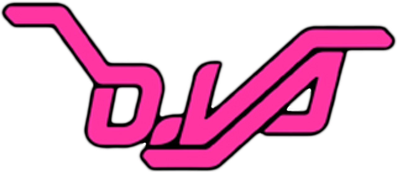 Va Logo Decal Fan Art - D Va Overwatch Logo (1280x557)