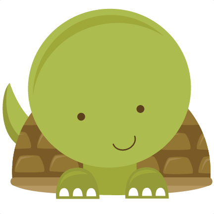 Large Turtle2 - Baby Turtle Clipart Free (432x432)