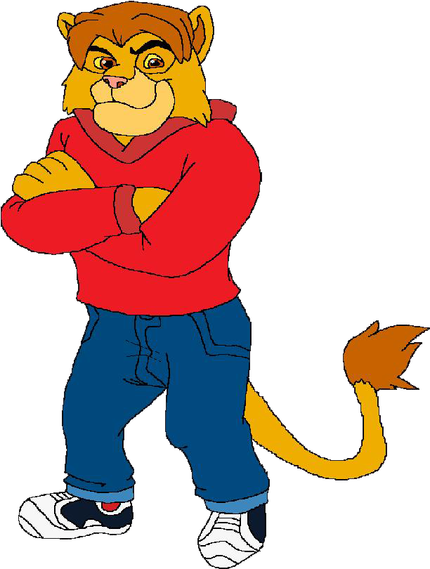 Johnny The Lion By Kylgrv - Cartoon (768x892)