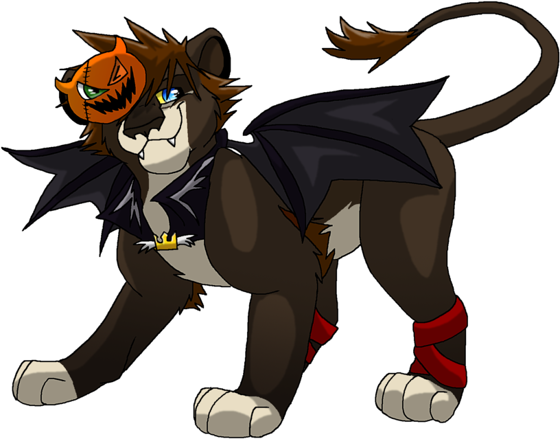 Halloween Sora Lion By Bosleyboz - Sora (900x675)
