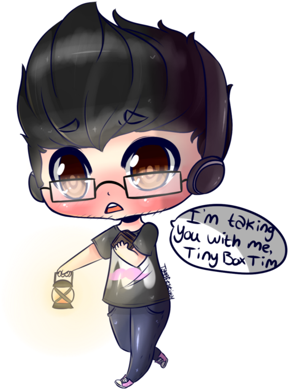 Mark And Tiny Box Tim By Tyggfestival - Mark And Tiny Box Tim (867x921)