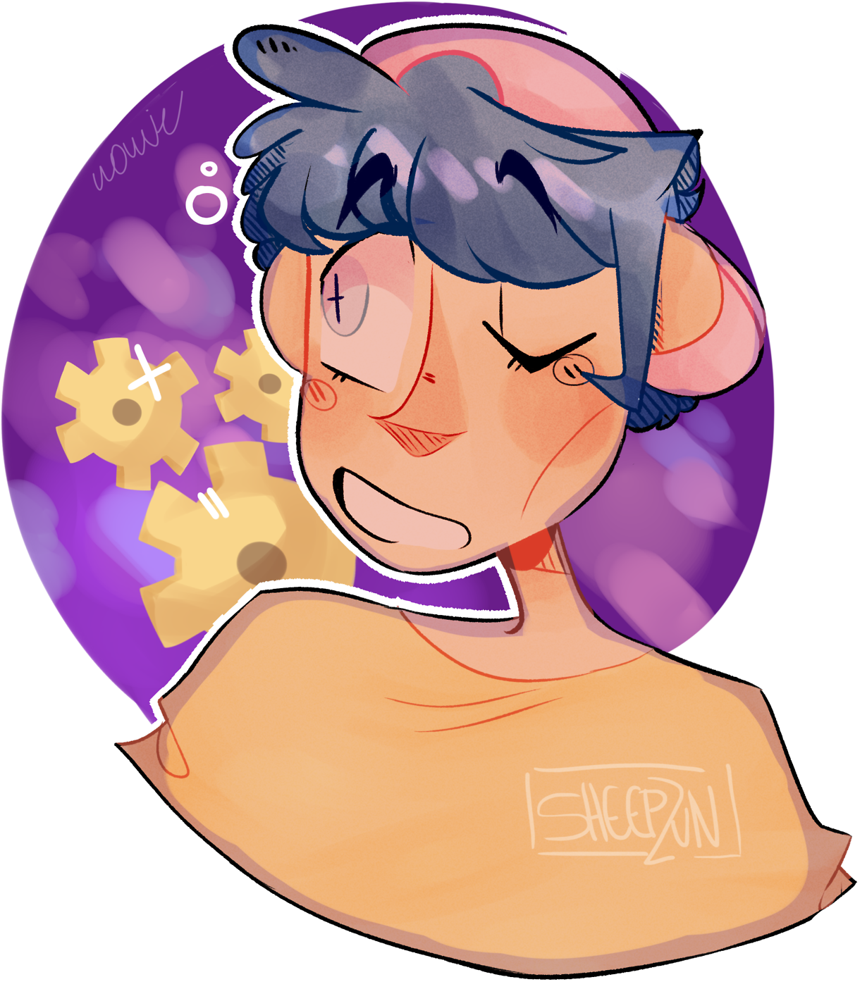 Here Is Fanart For @crankgameplays -sheepzun - Cartoon (1280x1475)