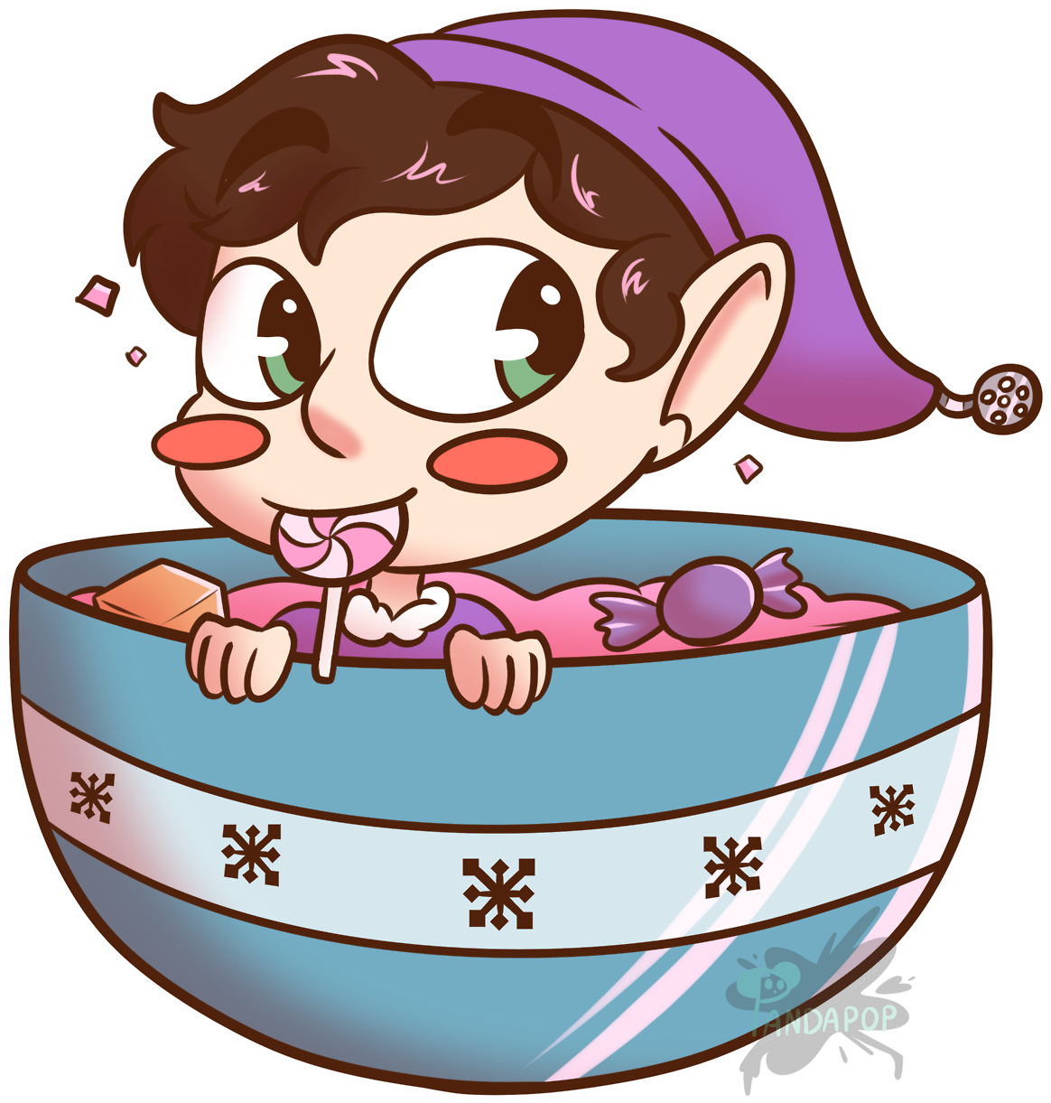 Oh My God They're So Cute Jackthehalls Fanart Panda - Cartoon (1280x1280)