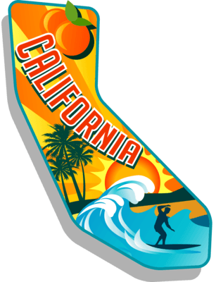 The Golden State - Map (307x400)