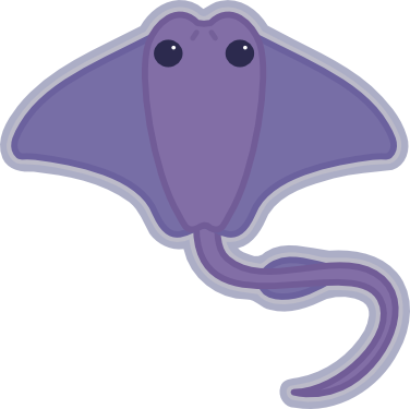 Dd Stingray By Amis0129 - Cute Stingray Drawing (376x375)