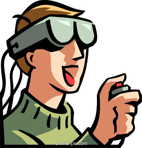 Virtual Reality Clipart Oculus - Virtual Reality Clipart Free (458x480)