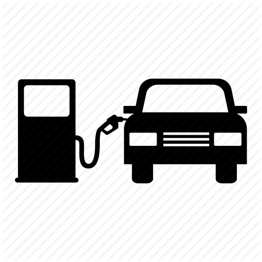 Car Icons Gas - Taxi Black Car Png (512x512)