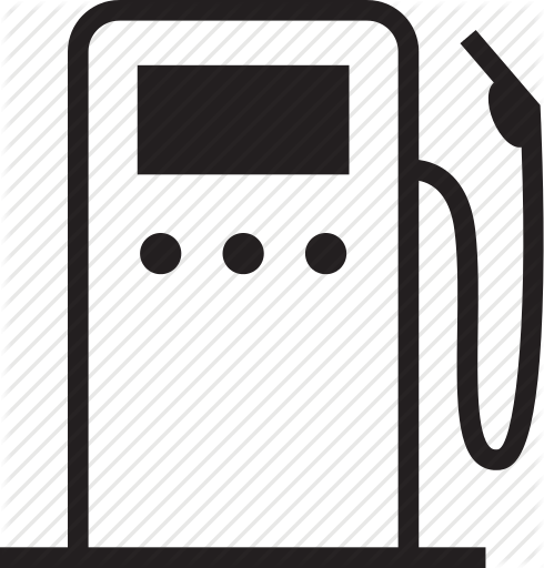 Transportation Allowance - Gas Pump Outline (490x512)