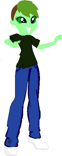 Septiceye Sam By Friskyscout - Cartoon (253x565)