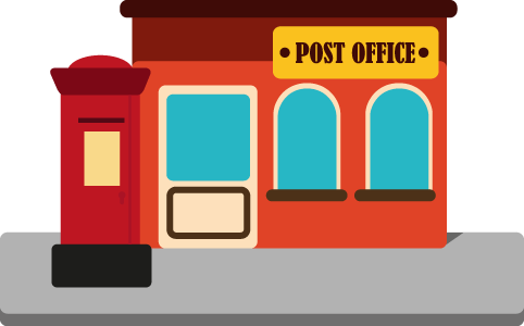 Unbelievable Post Office Clipart Png Transparent Images - Post Office Clipart Png (482x300)