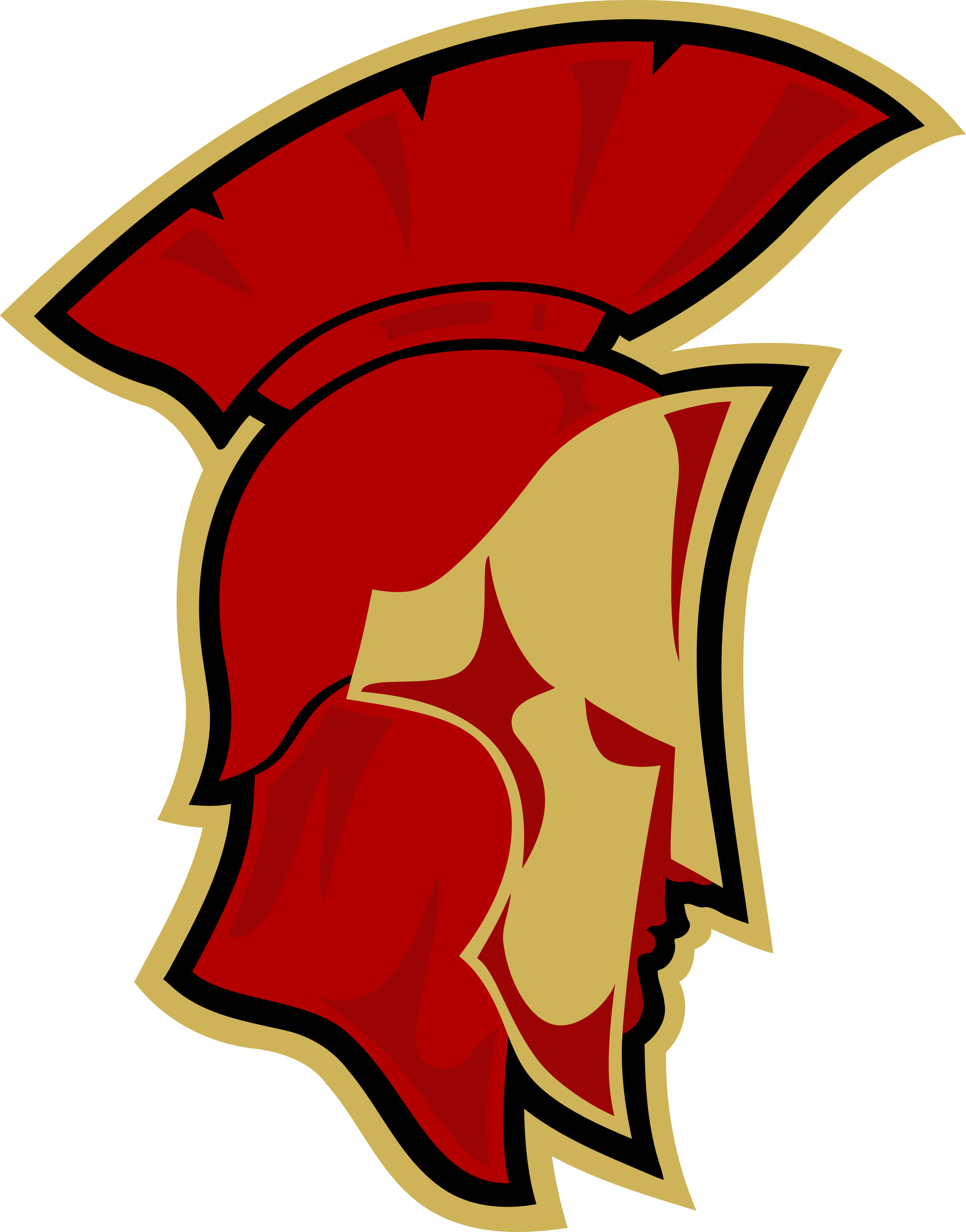 March Cbc Warrior Head - Calvary University (2511x3204)