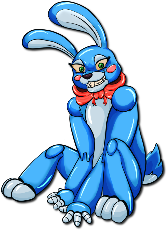 Toy Bonnie-boy By Maerafey - Five Nights At Freddy's Toy Bonnie As Boy (791x1010)