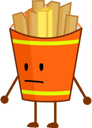 Orange Fries - X In Fries Bfb (302x420)
