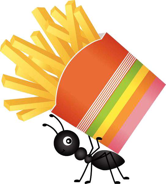 Ant Food Clip Art - Clip Art Ants Food (543x600)