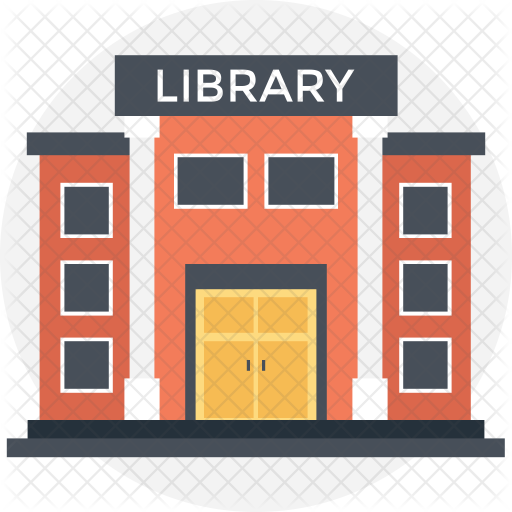 Library Icon - Building (512x512)