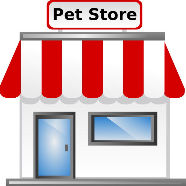 Pet Store Clip Art At Clker - Pet Shop Clip Art (600x600)