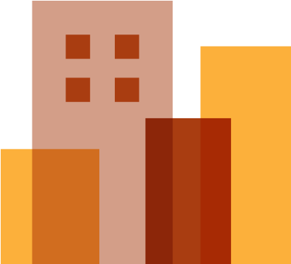 Icon Building Red - Brown Building Icon Png (526x432)