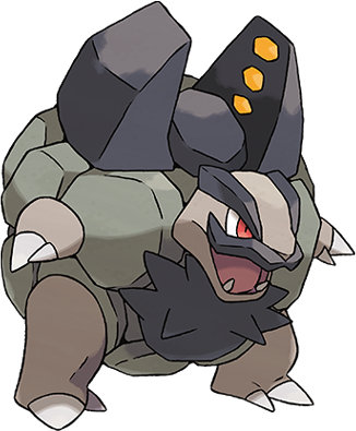 Pokemon Alolan-golem Is A Fictional Character Of Humans - Golem Alola Form (326x395)