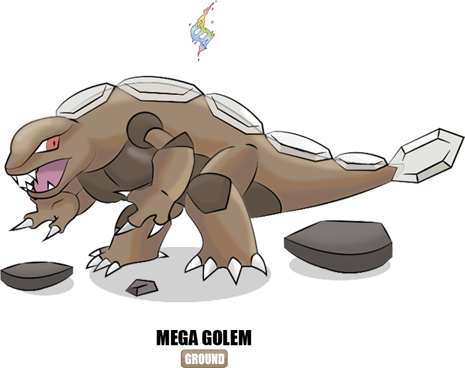 Mega Golem By Otchono - Golem (1124x816)