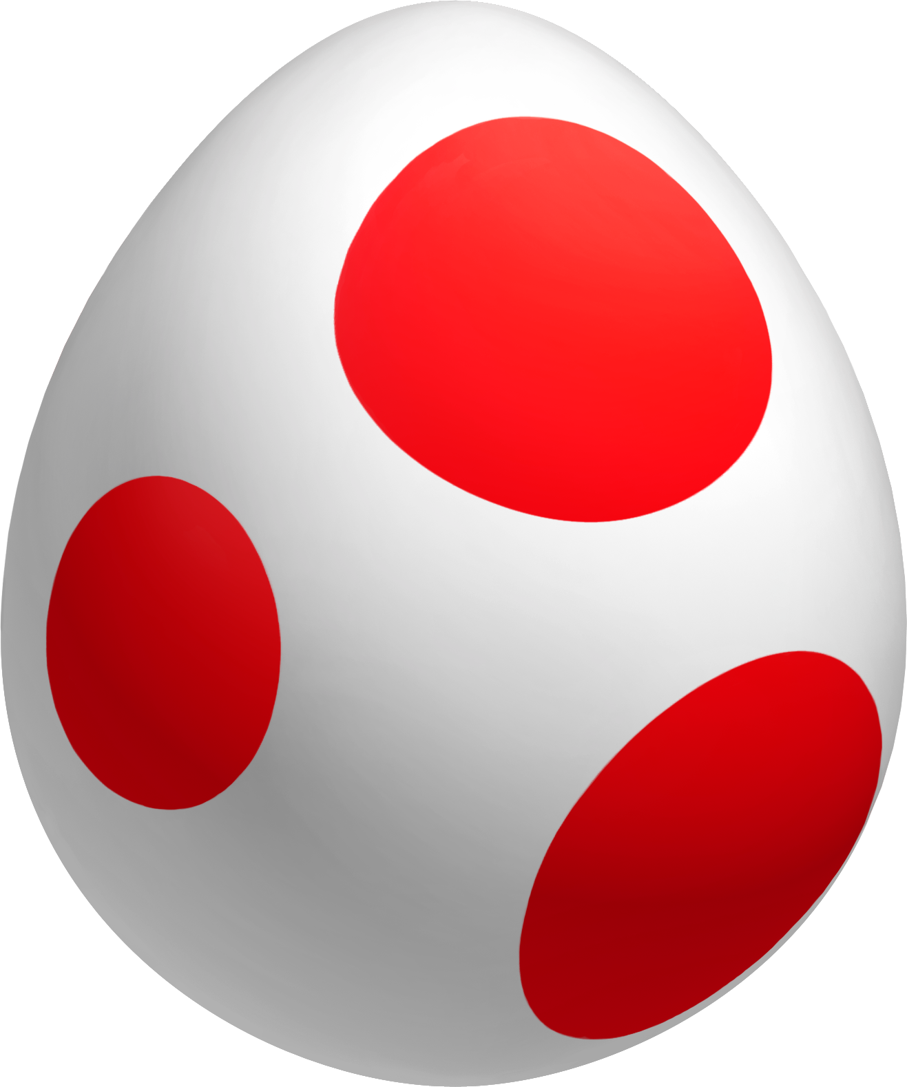 Super Mario Red Yoshi Egg - Mario Yoshi Egg (1317x1579)