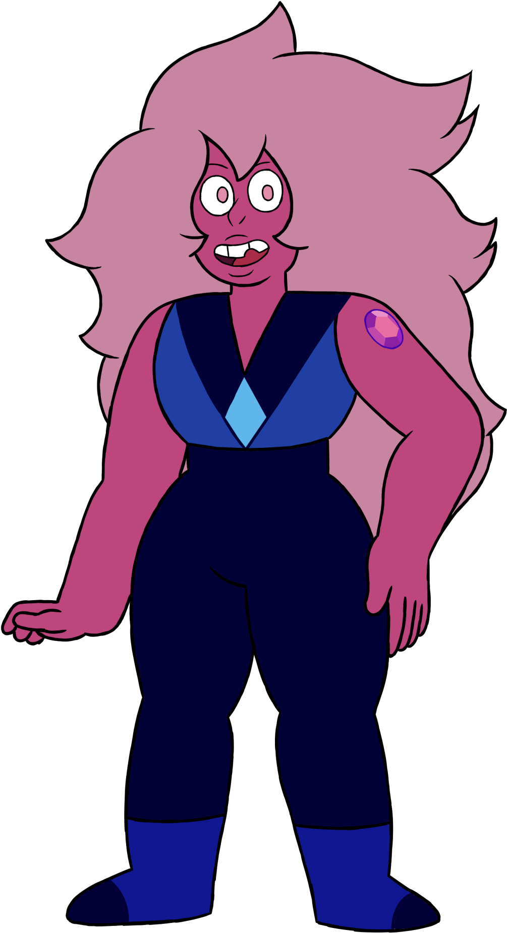 Left Shoulder Amethyst - Steven Universe (1280x1862)