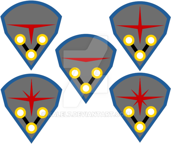 Nova Corp Shoulder Badges By Kalel7 - Nova Corps Shoulder Badge (600x513)