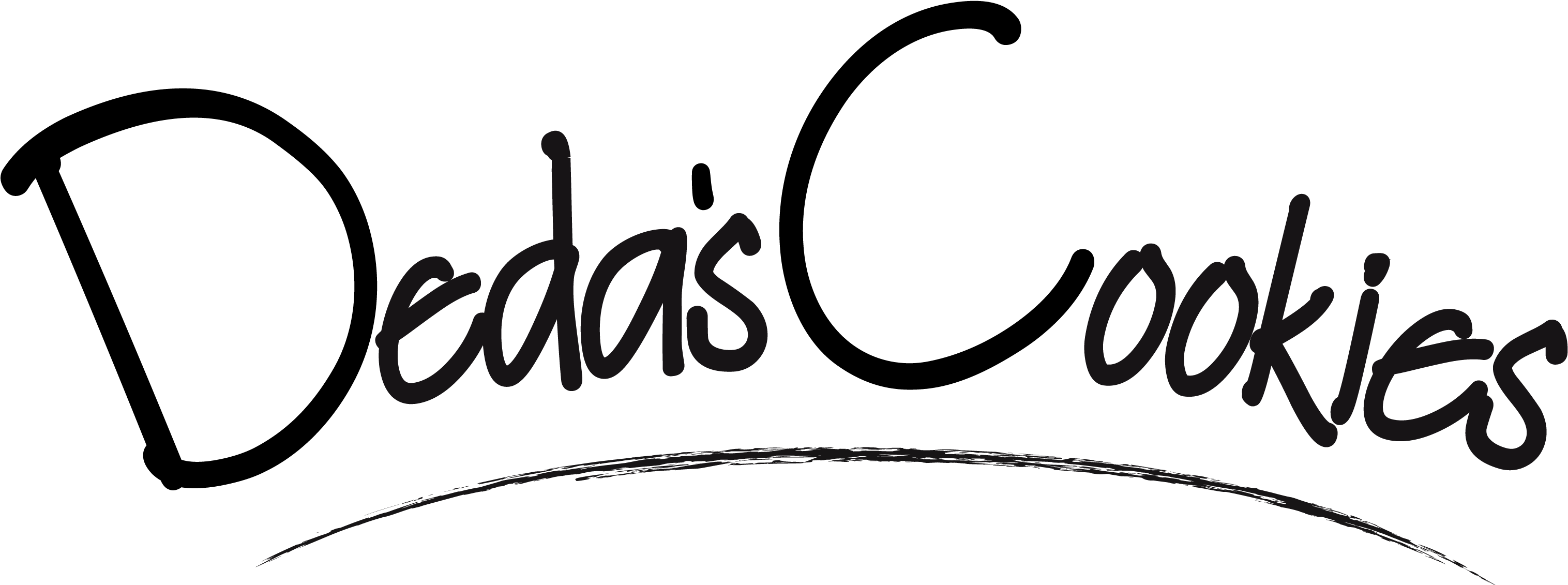 Deda's Cookies - Calligraphy (3167x1261)