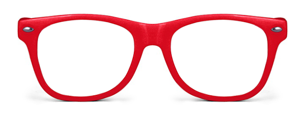 Choose Your Frame Colorx - Red Sunglasses Transparent Background (620x236)