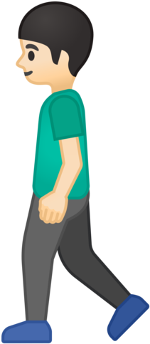 Google - Walking Girl Emoji (512x512)