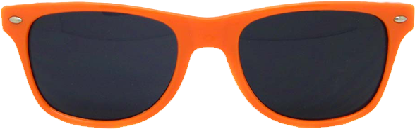 Sunglasses Orange - Plastic (800x200)