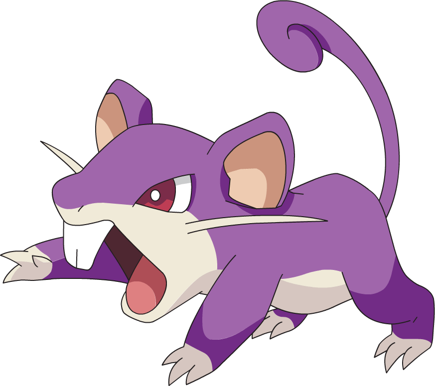 Rattata Png (873x775)