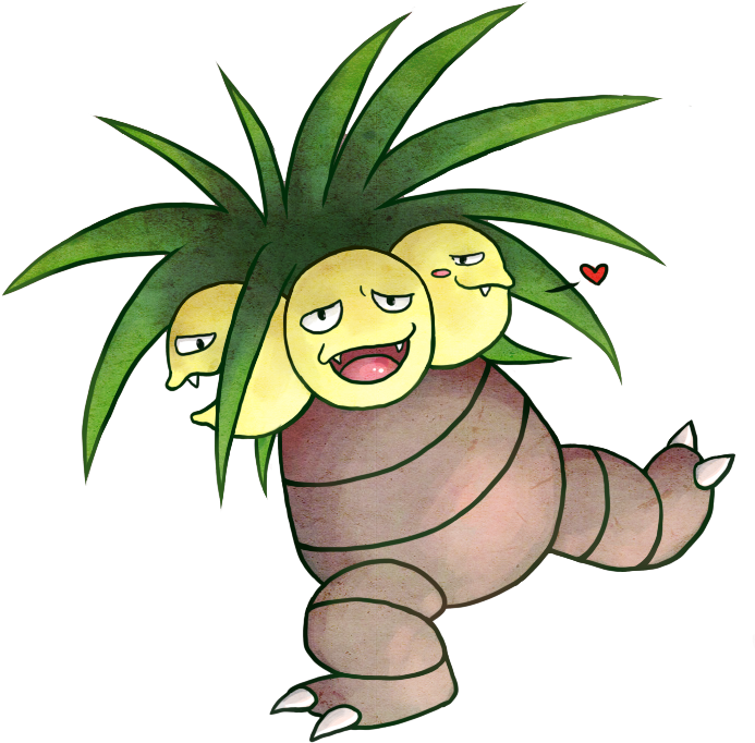 Tipo Roca - Golem - Exeggcute Exeggutor (700x700)