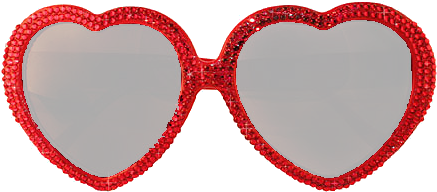 Heart Shaped Sunglasses Transparent (600x636)