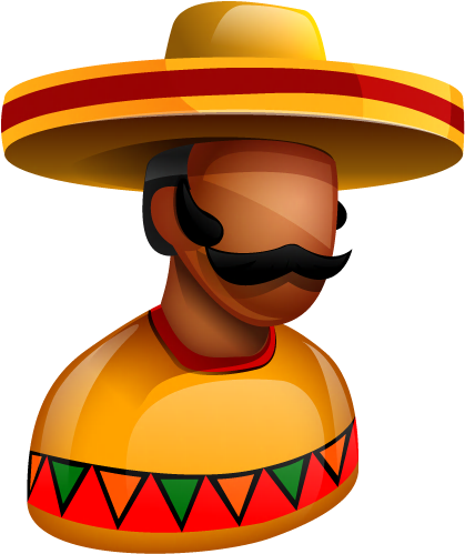 Downloads For Mexican Boss - Mexican Icon (512x512)
