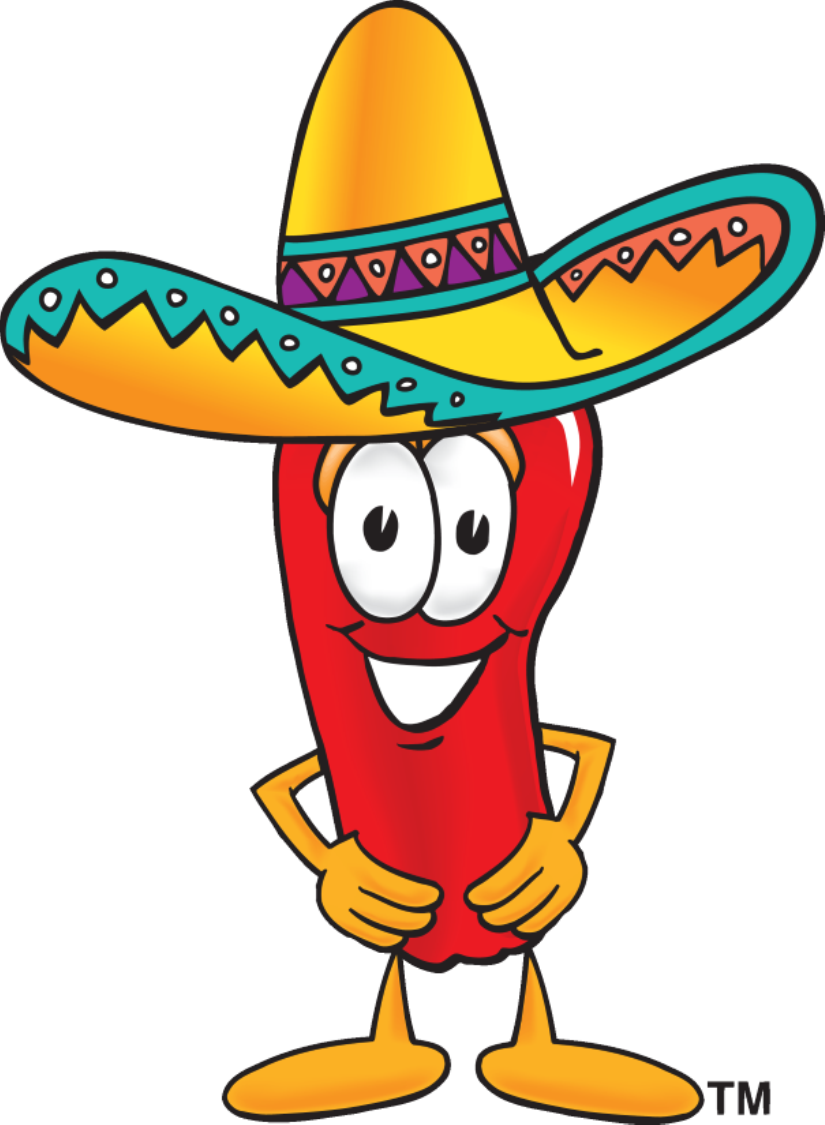 Chili Guy2 - Spanish Cartoon (825x1125)