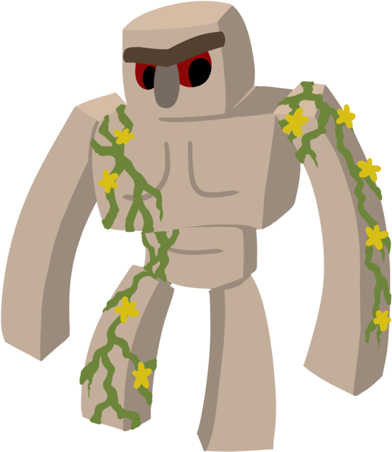 Iron Golem By Regalchaos - Minecraft (837x955)