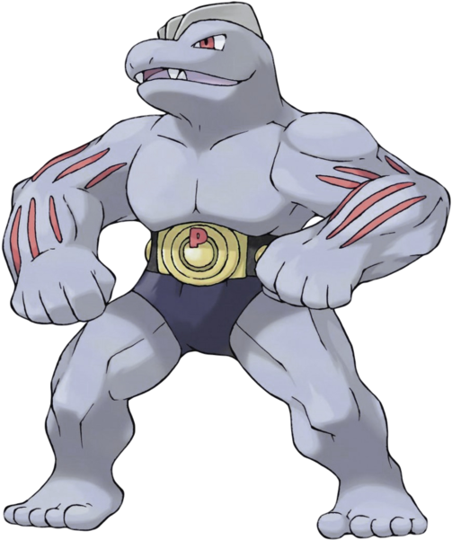 184 - Machoke Png (600x600)