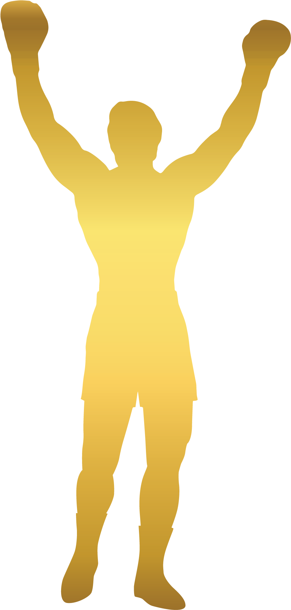 Sly Stallone - Rocky Balboa White Silhouette (1005x2105)