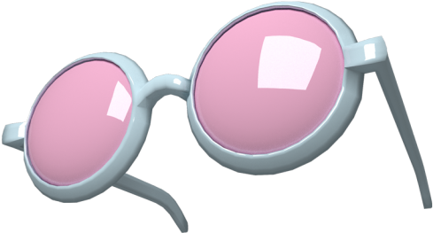 Opaque Lenses - Sunglasses Tumblr Png (500x277)