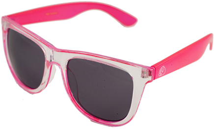 Large Clear Neon Wayfarer Sunglasses With Free Neon - Ray-ban Wayfarer (450x300)