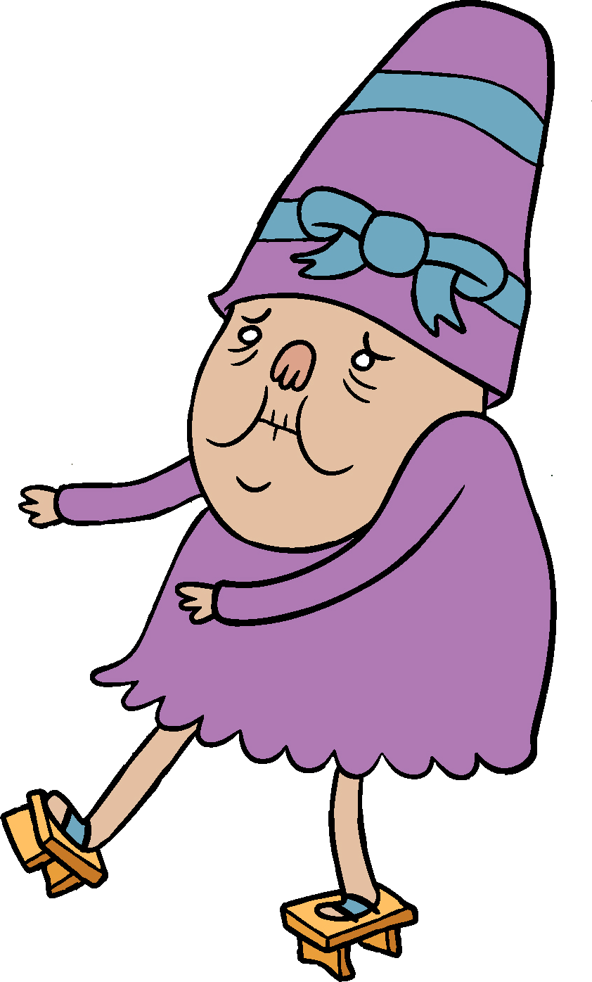 Old Lady With Purple Dress - Old Lady With Purple Dress (842x1396)