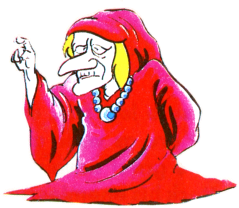 Legend Of Zelda Old Woman (809x705)