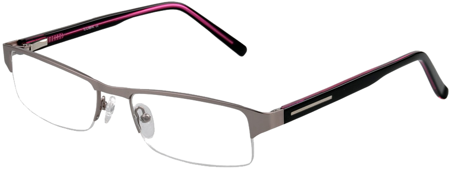 Semi Rimless Glasses Transparent - Glasses (902x340)