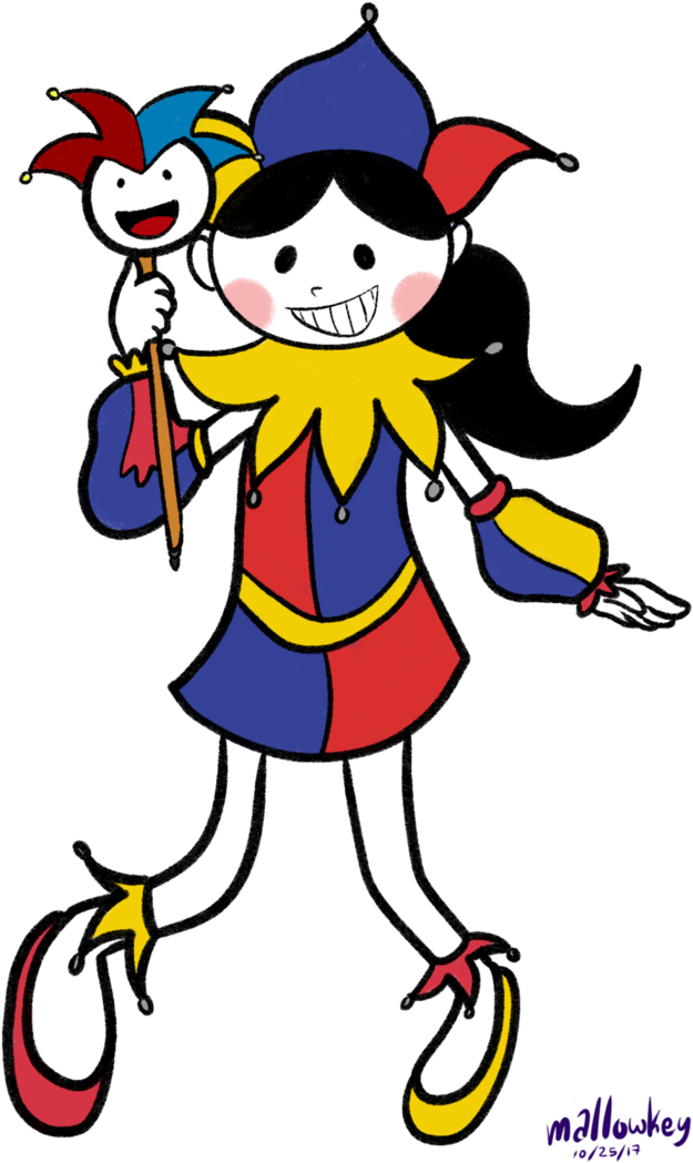 Tap Trial Girl By Mallowkey - Halloween (718x1113)