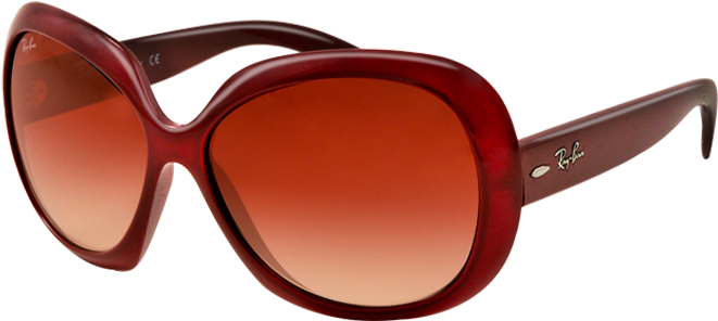 Women Sunglass Png Transparent Image - Ray Ban Rb4098 Jackie Ohh Ii Sunglasses Shiny Black (760x430)