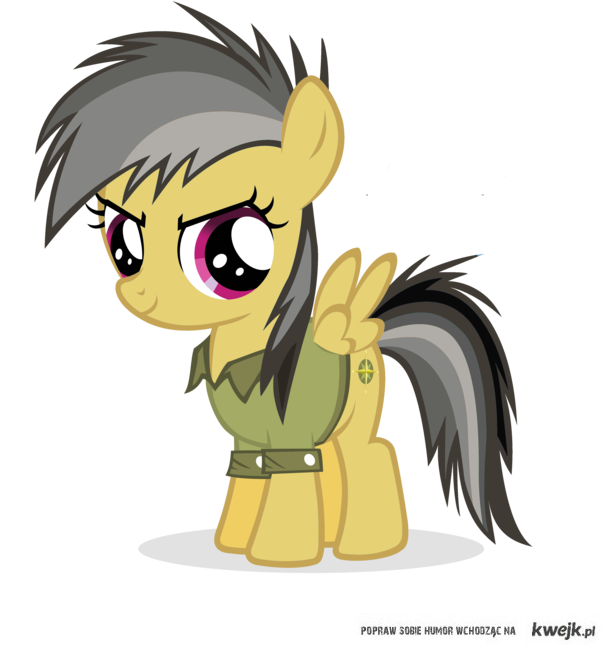 Daring Do Filly - Sticker My Little Pony (610x649)