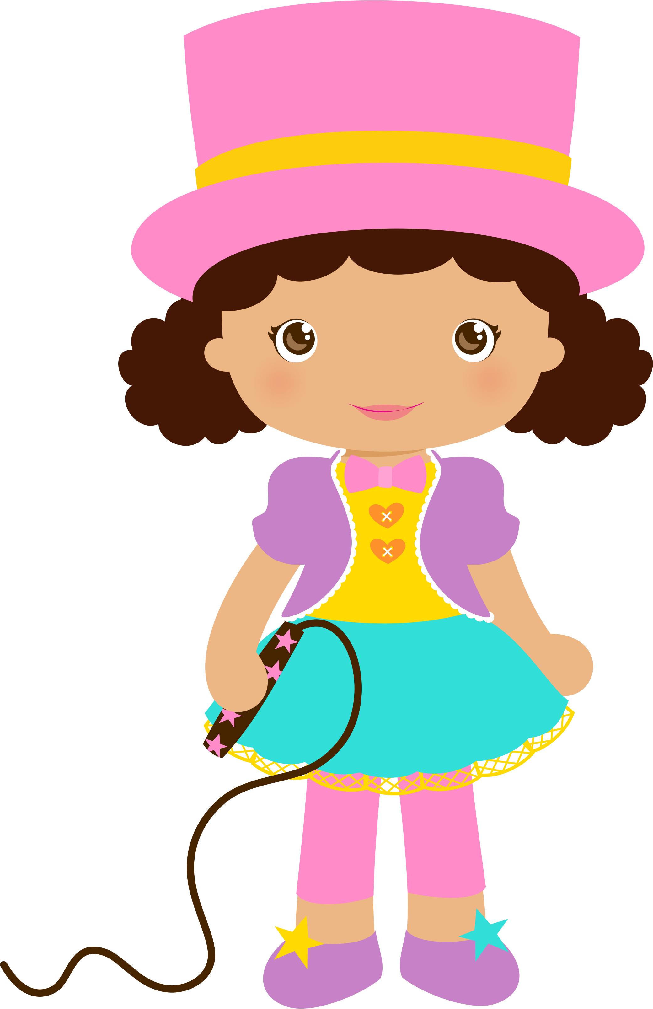 Circus Clipart Girls - Minus Circo (2081x3215)